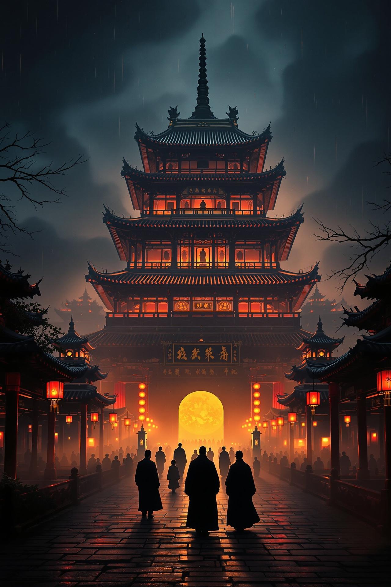 快影视频作品 《长安夜未央》